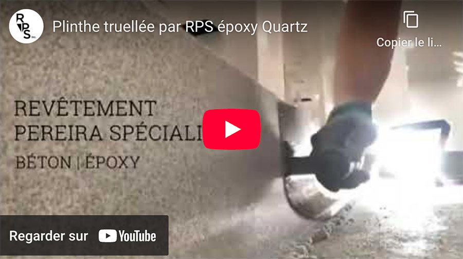 Vidéo de RPS Béton Epoxy